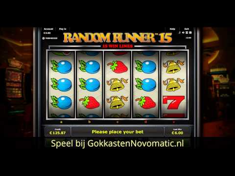 Random Runner 15 gokkast - JvH en Novomatic Slots online