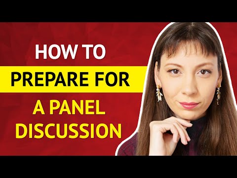 How to Prepare for a Panel Discussion as a Panelist