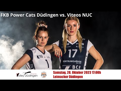 Volleyball NLA: Volley Düdingen - Viteos NUC