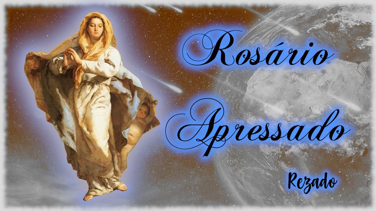 Rosário Apressado (rezado) - Vamos rezar ?