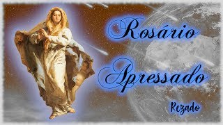 Rosário Apressado (rezado) - Vamos rezar ?