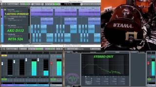 Video thumbnail for Shure Beta 52A vs AKG D112 Kick Drum Microphones by Overdrive Studios