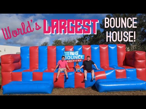 The Big Bounce America 2023 | Worlds Largest Bounce House Theme Park