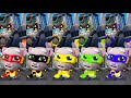 Talking Tom Hero Dash 5X HERO TOM Ultra Hero Outfits Defeated Raccoons Bosses Android Gameplay