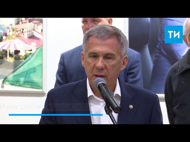 Рустам Минниханов на панихиде по Миннахметову