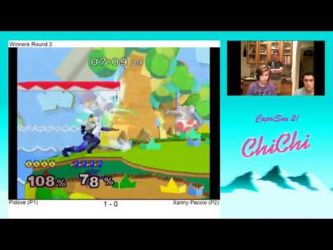 ChiChi's CapriSun 2 - Pidove (Sheik) Vs. Coty (Falco) - WR2 (Part 1)