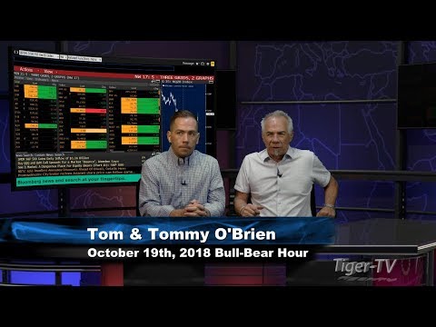 October 19th Bull-Bear Nadex Option Hour on TFNN - 2018