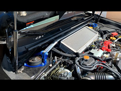 INSTALLING CUSCO FRONT STRUT TOWER BRACE & REAR CROSS BRACE | SUBARU WRX STI | 4ENTHUSIASTS