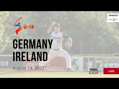 11 U-18 Baseball European Championship - Germany VS Ireland
