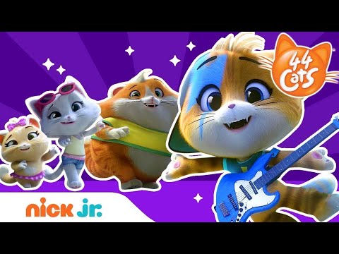 Meet All 44 Cats w/ the Buffycats 🐱 44 Cats “Miao Musica” Song | Nick Jr.