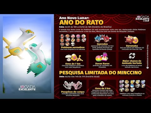 FARMANDO GYARADOS/MAGIKARP E WRUMPLE SHINY - EVENTO ANO NOVO LUNAR POKÉMON GO!