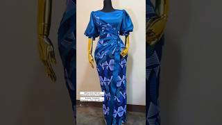 Gorgeous and elegant  ankara party dress style #zamakalefashion #latestafricaprint #africanfashion