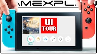 Nintendo Switch UI & Operating System Tour