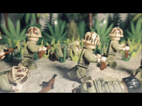 Lego WW2 - The battle Of Okinawa - Stop Motion