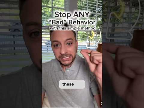 Stop ANY “bad” behavior with this simple method 🤯(+ how to use it right now!)