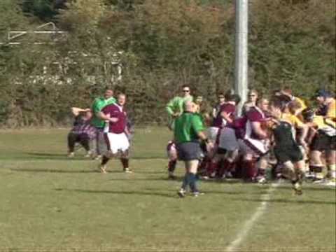Jesse Gerhard scores 1st try against Old Hamptonians
