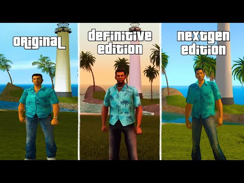 GTA Vice City - Original & Definitive Edition & Nextgen Edition | Full Detailed Comparison