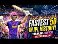 Fastest Fifty In IPL By Yashasvi Jaiswal 50 13 Vs KKR