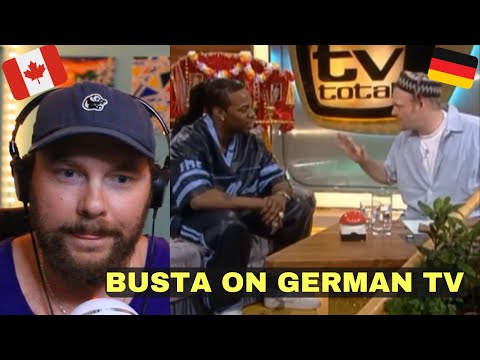 Canadian Reacts to Busta Rhymes on German TV 'die große Pfeife - TV total'
