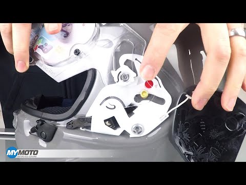 How to - Arai helmet visor change. ( Vas-V visor / face shield /wind shield )