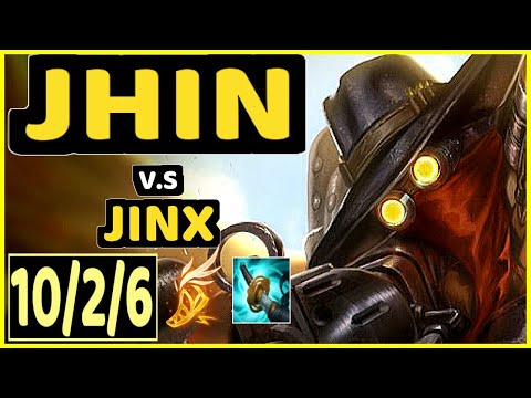 LODIK (JHIN) vs JINX - 10/2/6 KDA BOTTOM ADC GAMEPLAY - EUW Ranked MASTER