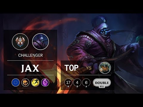 Jax Top vs Olaf - EUW Challenger Patch 9.24