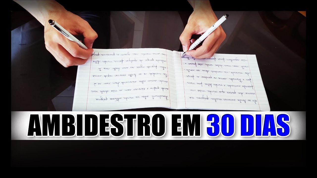 30 DIAS PARA SER AMBIDESTRO | FIZ TUDO DE MÃO ESQUERDA