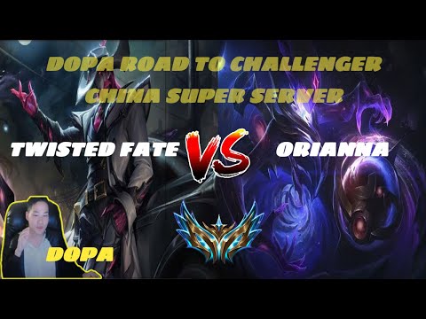 Dopa Stream | Twisted Fate vs Orianna MID | Chiến Thắng Nhẹ Nhàng Tại Rank Đại Cao Thủ 568 Điểm 🔥