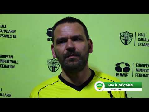 Halil Göçmen - 7.Dünya Kafe Maç Sonu Röportajı / iddaa Rakipbul Ligi 2018