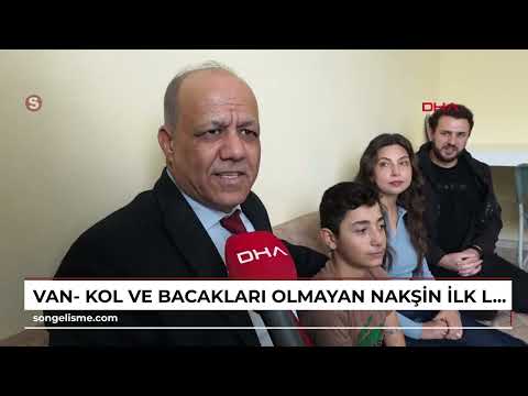 Van- Nakşin, who has no arms or legs, took her first high school class at home with her teacher.