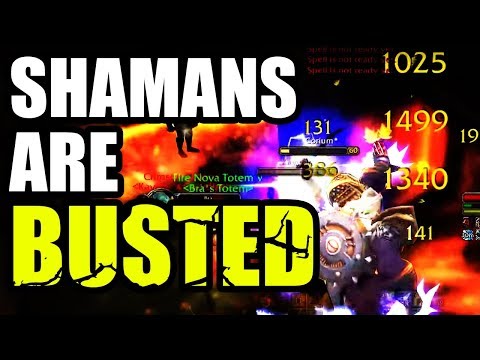 Shamans Are BUSTED!!! Should You Play A Shaman In Classic WoW PvP??