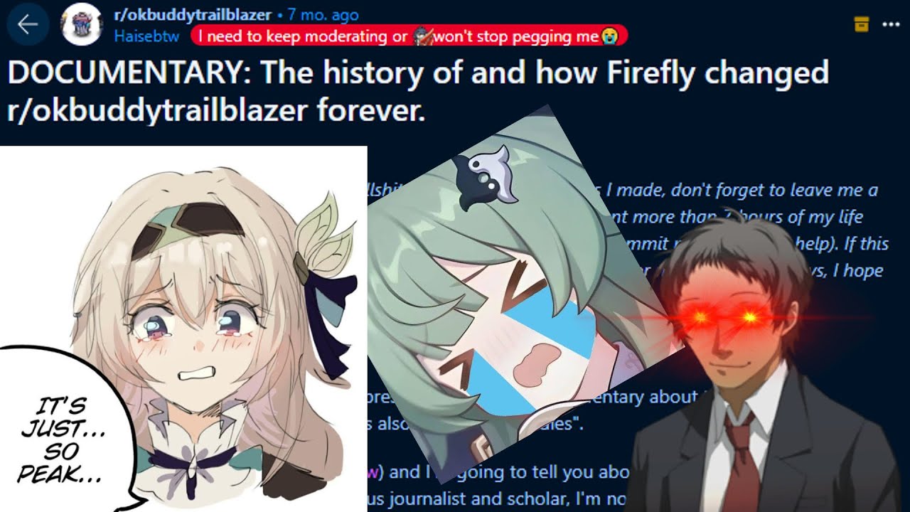 An r/okbuddytrailblazer Documentary: The Rule 4 Incident and the Firefly Effect