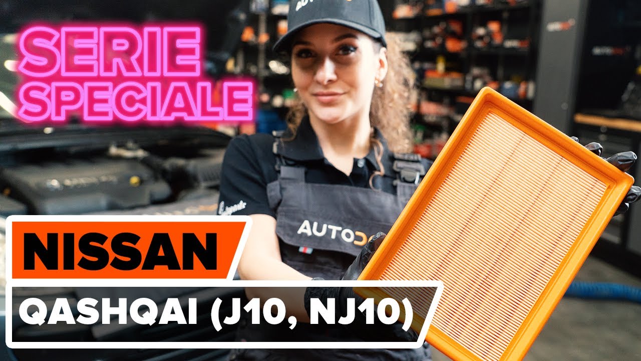 Come cambiare filtro aria su Nissan Qashqai J10 - Guida alla sostituzione