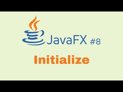 JavaFX and Scene Builder Beginner Course - IntelliJ #8: Initialize