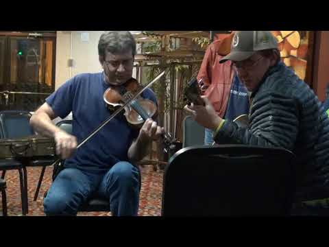 Marty Elmore -  Hell Amongst the Yearlings - jam after 2018 Colorado Fiddle Championships