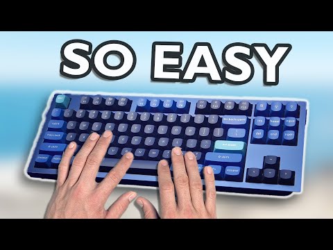 How to Build and MOD a Keychron Keyboard. (To make it THOCK)