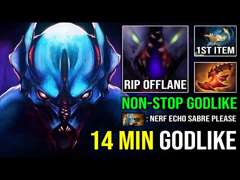 NEW Pro Offlane Nightstalker Guide | 14Min Godlike First Item Echo Sabre with Max Speed Dota 2