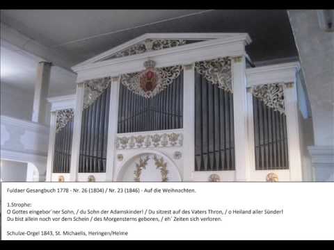 Fuldaer Gesangbuch 1778 (Nr. 55) - O Gottes eingebor´ner Sohn