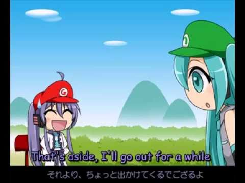 VOCALOIDプチ劇場「GOGOマリオ!!の巻」 Go Go Mario!! english subbed