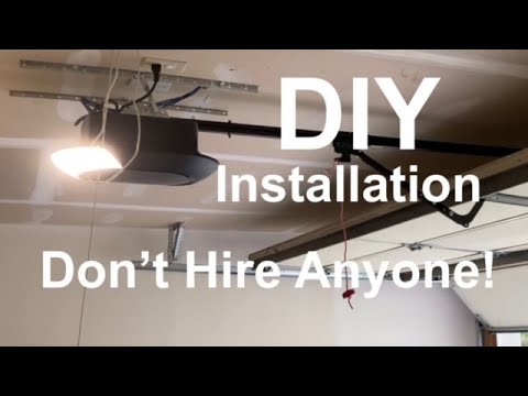 Garage Door Opener Installation (NOT SPONSORED)