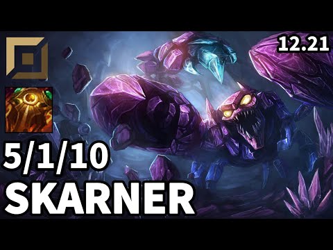 Skarner Top vs Ornn - Ranked Challenger - Patch KR 12.21