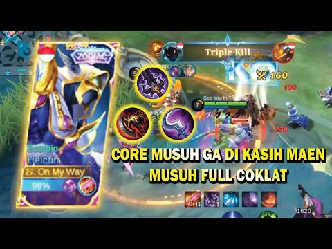 HELCURT AGGRESSIVE GAMEPLAY SEASON 23 l BUILD TOP GLOBAL HELCURT l TUTORAIL HELCURT NEW META - MLBB