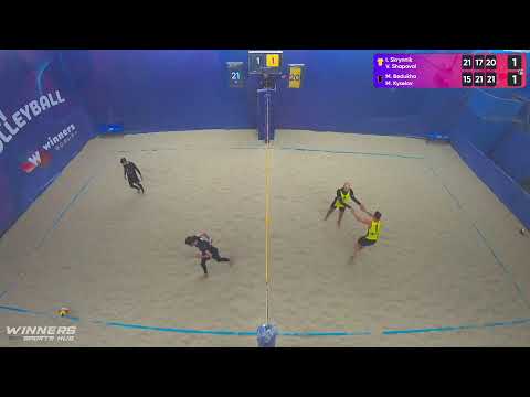 07:00 I. Skrynnik / V. Shapoval - M. Bedukha / M. Kyselov 07.09.2022 | Winners Beach Volleyball