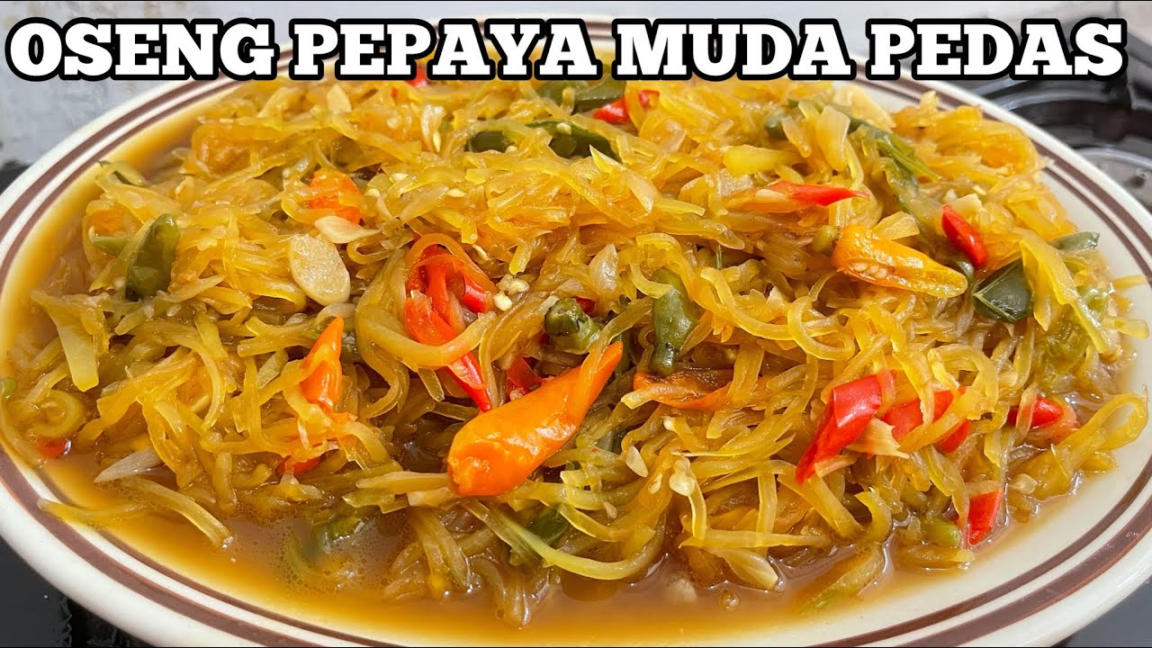 Putar video Resep Sayur Pepaya Muda Tumis Resep Sayur Pepaya Muda Tumis