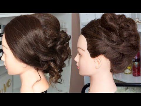 2 QUICK & EASY HAIRSTYLES | 2 PEINADOS RECOGIDOS FÁCILES Y RAPIDOS | PARTY HAIR GIRL | BRIDAL UPDOS item-thumbnail