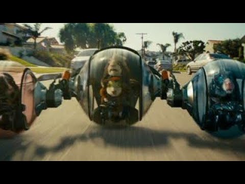 New Movie G-Forec Escape From FBI Scene - G-Force (2009) Movie Clip 1080p