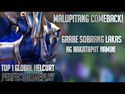 MALUPITANG COMEBACK PA NGA! TOP 1 GLOBAL HELCURT PERFECT GAMEPLAY! ROAD TO 3K POINTS!