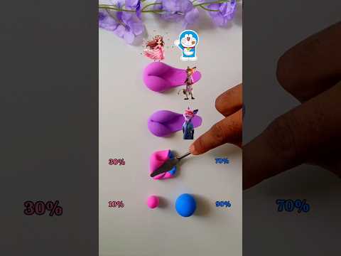 Zootopia 2 Color Mixing!🎨 (Part 25) #shorts #colors #colormixing #satisfying #clay #zootopia2