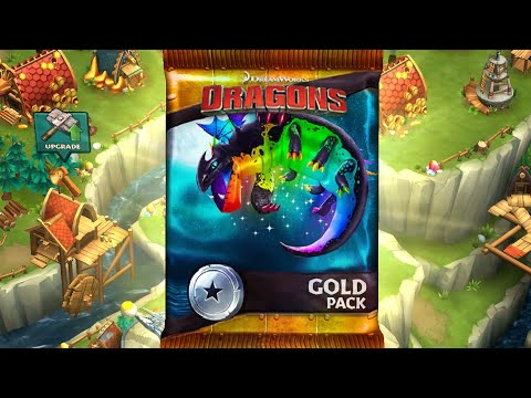 The New GOLD PACK - Dragons:Rise of Berk New Easter Update