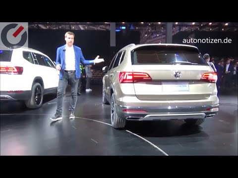 Volkswagen SUV-Event in Peking mit der Weltpremiere des neuen Touareg 2018